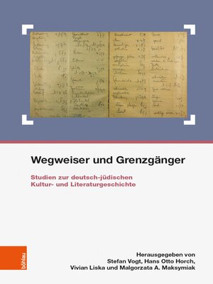 cover image of Wegweiser und Grenzgänger